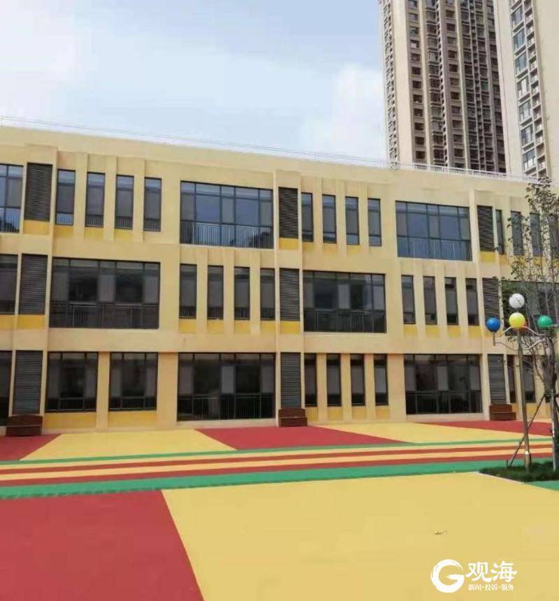 幼儿园|预计今年9月投用！李沧区东北庄幼儿园项目竣工收尾