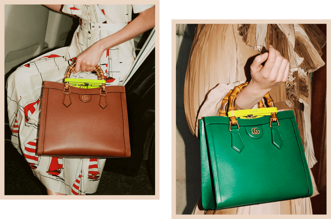 gucci今年份的itbag上市啦戴安娜最爱的竹节包全面回归