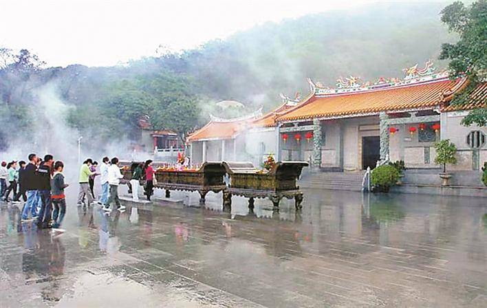 鳳凰山一景.鳳凰書院門樓.鳳巖古廟建築群.