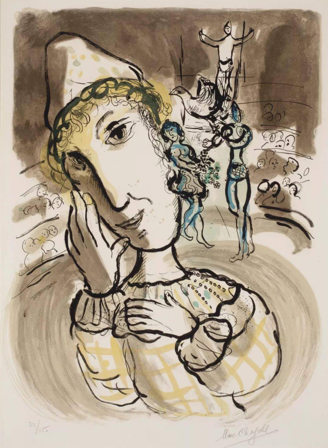 【美术】夏加尔 | 高清图集_作品