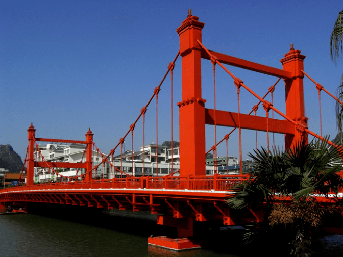 桂林丽泽桥图片