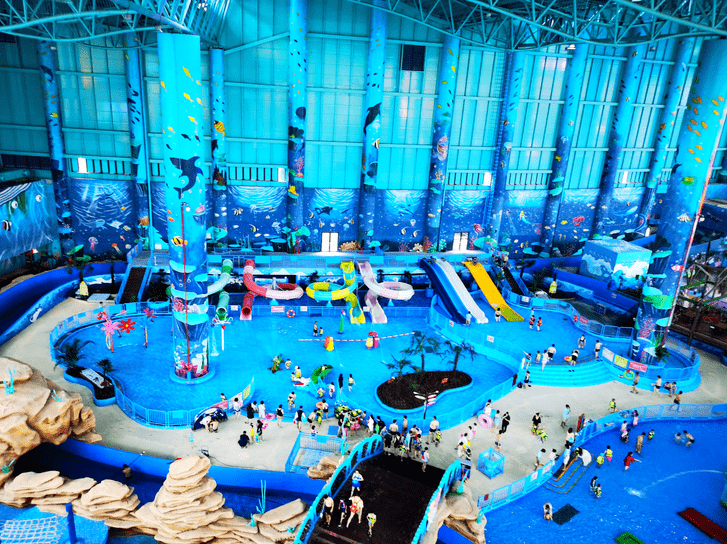 长兴首届嬉水节在龙之梦嬉水世界启动,百万粉丝网红直播送福利!