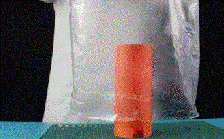 纸杯热气球实验图片