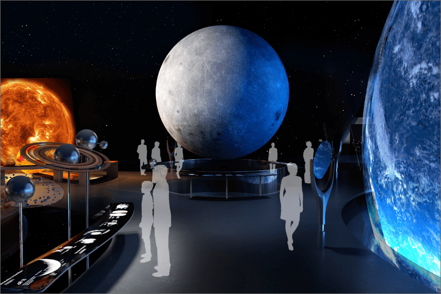 ennead设计耗资6亿全球最大天文馆建成门票30元