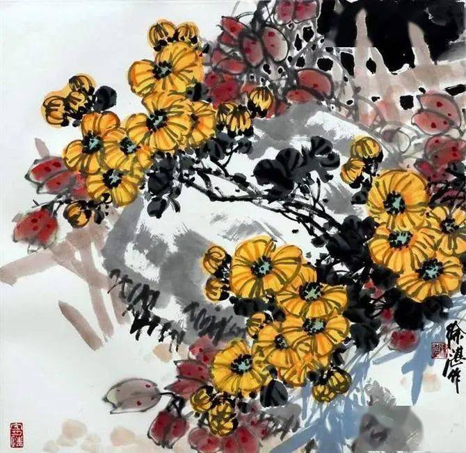 徐湛老师36幅高清花鸟作品，收藏了！_搜狐网