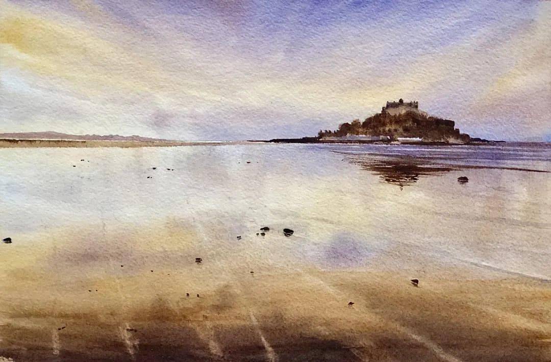 水彩教程零基础也可轻松描绘的天空