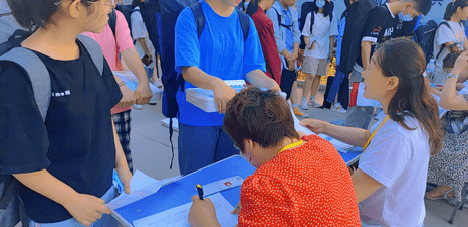 銀川市實驗中學7月13日藝術專業招生考試火熱進行中