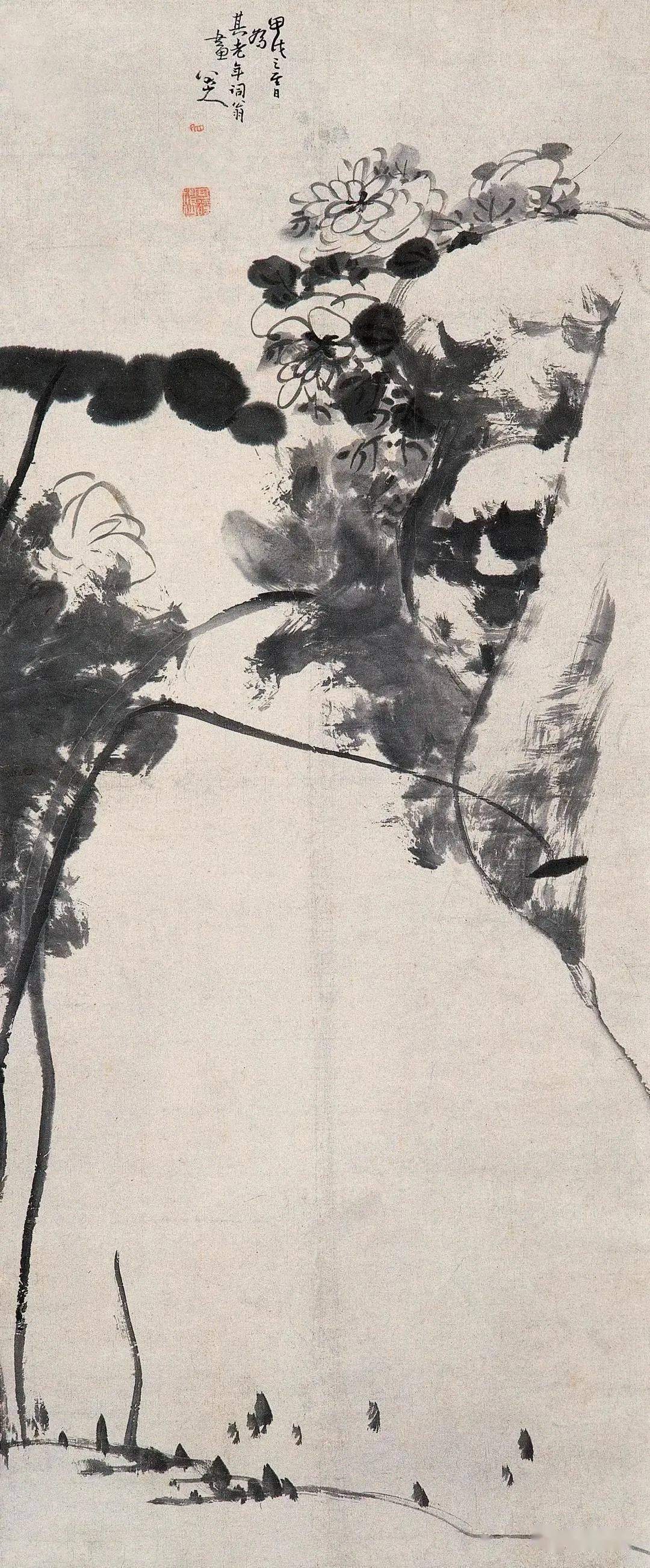 三大高人画荷,无人超越!_徐渭