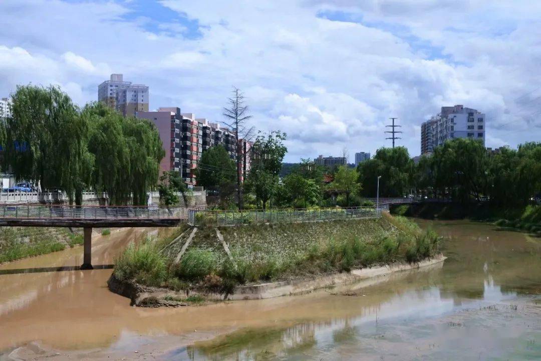 铜川印台漆水河岸好风光