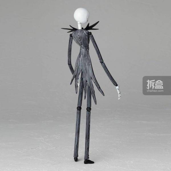 海洋堂 山口式 圣诞夜惊魂 骷髅杰克 夜光涂装 可动人偶