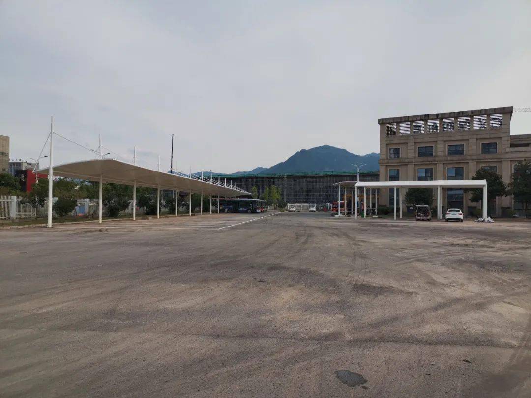 一睹为快高大上的新东阳西站即将投入使用