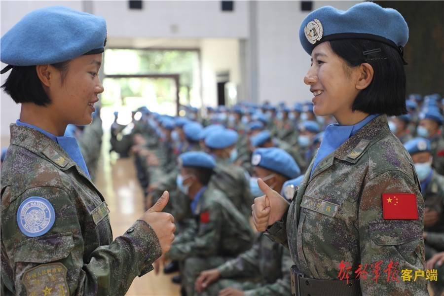 中国第20批赴黎巴嫩维和部队举行出征誓师大会