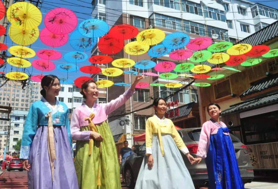 朝鲜民俗风情街项目：国家级景区街路惊艳亮相