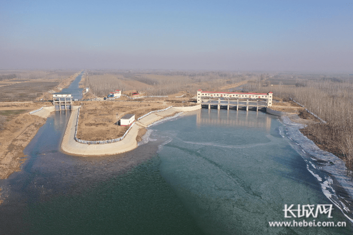 引黄入冀补淀连接河排水闸(沧州市).河北省水利厅 供图