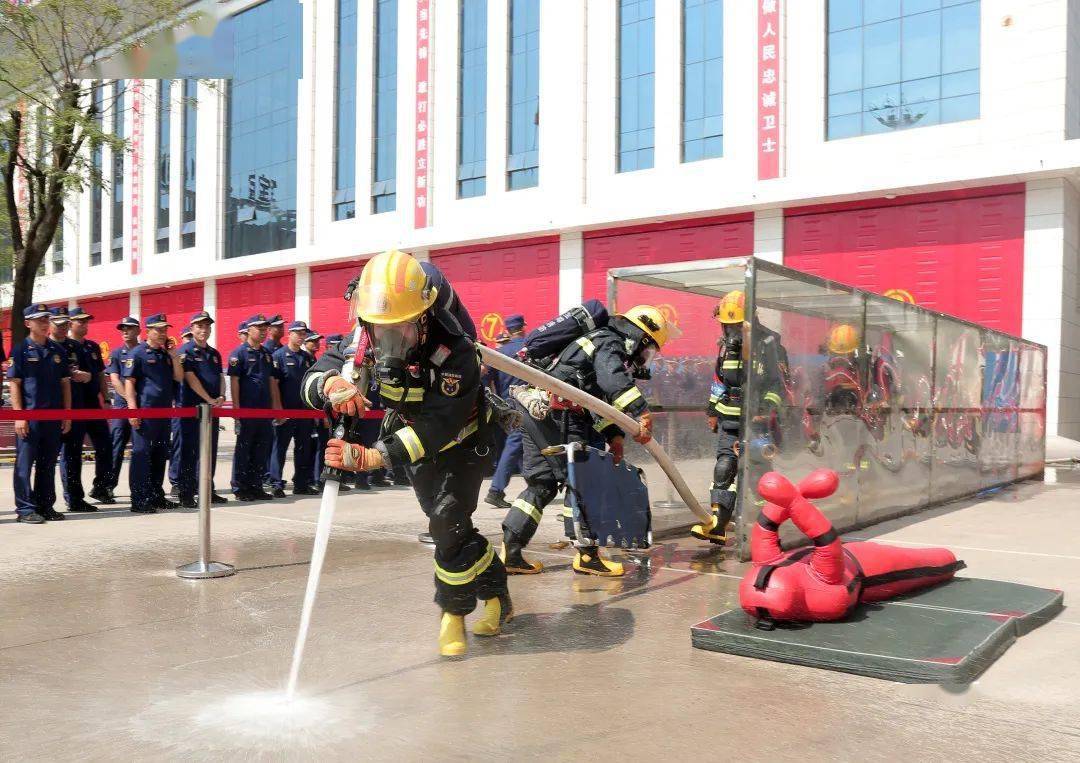 陕西省消防救援总队成功举办基层大队站灭火救援执勤训练规范化建设