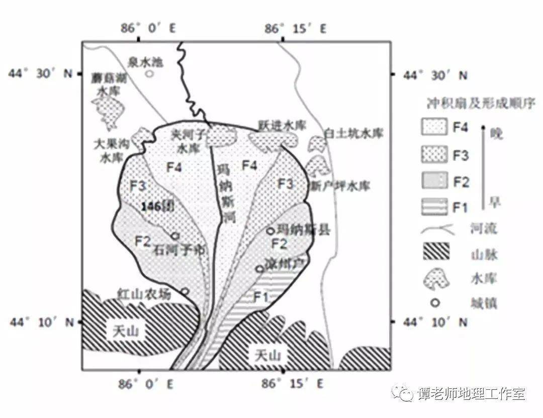 地理视野一篇文章读懂冲积扇冲积平原三角洲的区别与联系