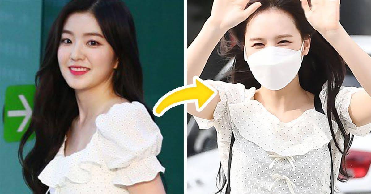 上衣|Red Velvet Irene和Wendy,7次分享对方的衣服穿搭