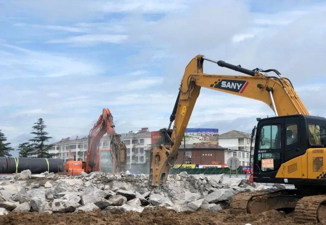 邳州西大桥闫家圆盘道开拆,一次万众期待的改造工程正式拉开!