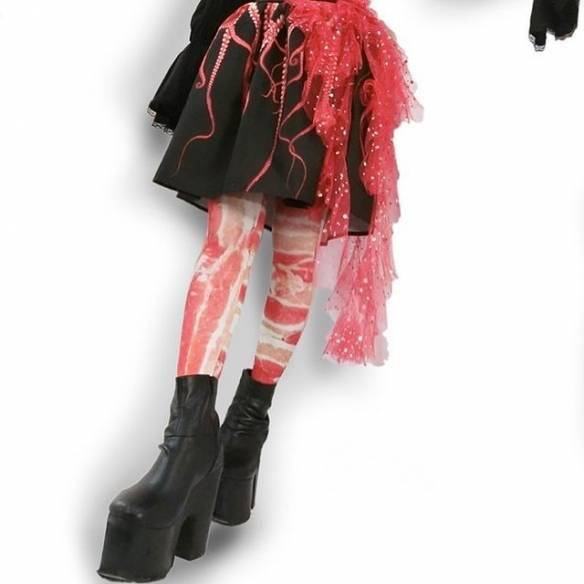 紧急状态|光看着都觉得好饿!日本网友热议“五花肉裤袜”