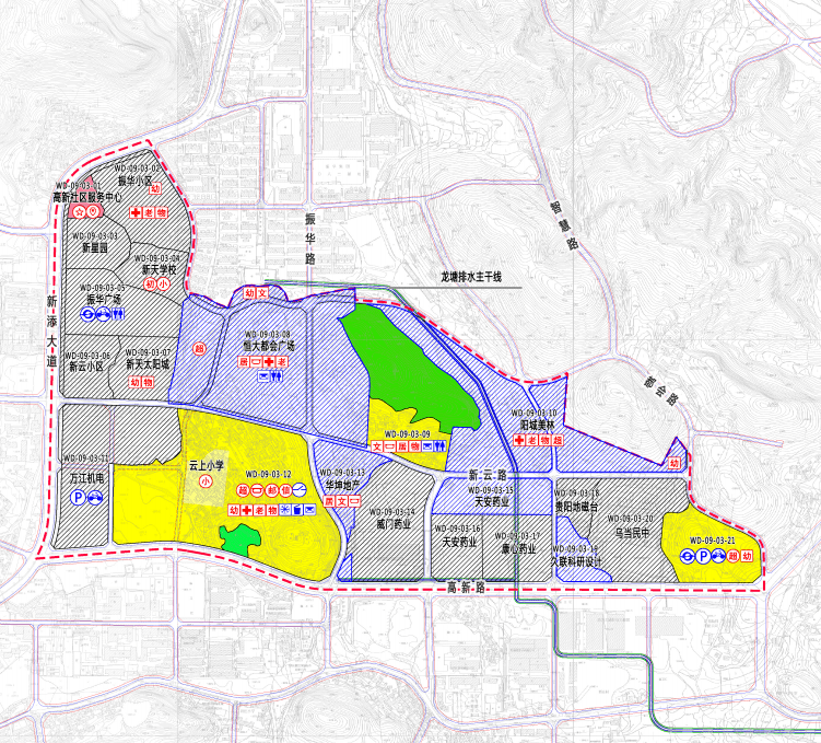 贵阳市乌当区多个单元最新地块规划出炉
