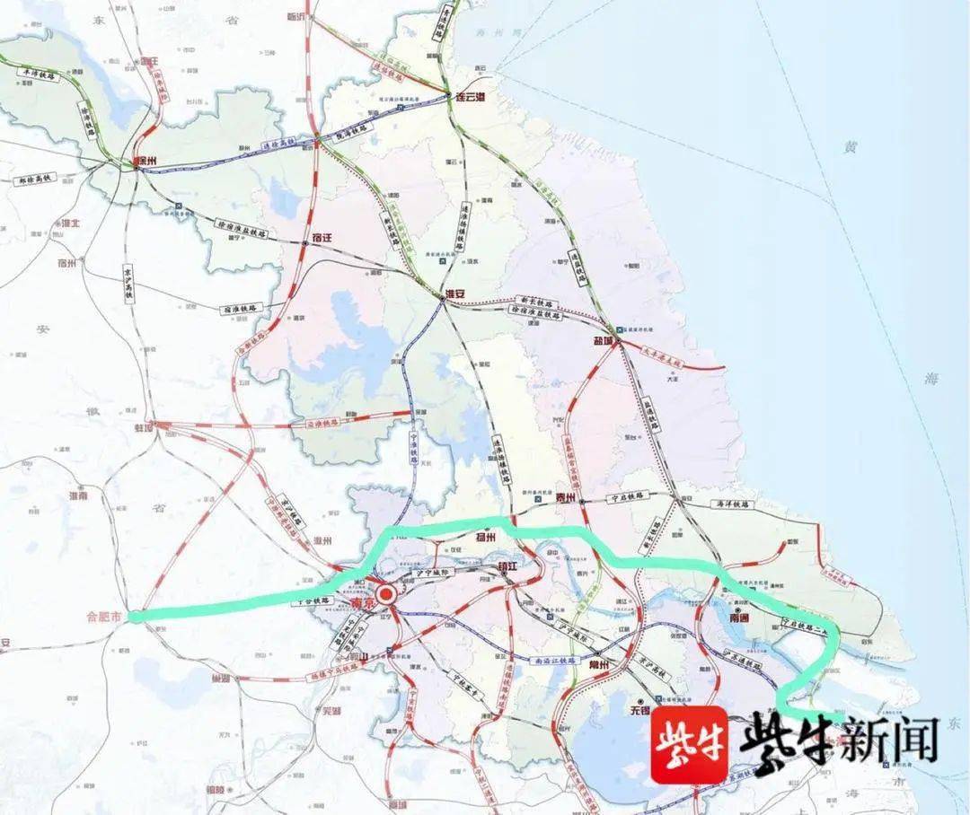 沪渝蓉高铁是国家中长期铁路网规划"八纵八横"中沿江通道的骨干线路