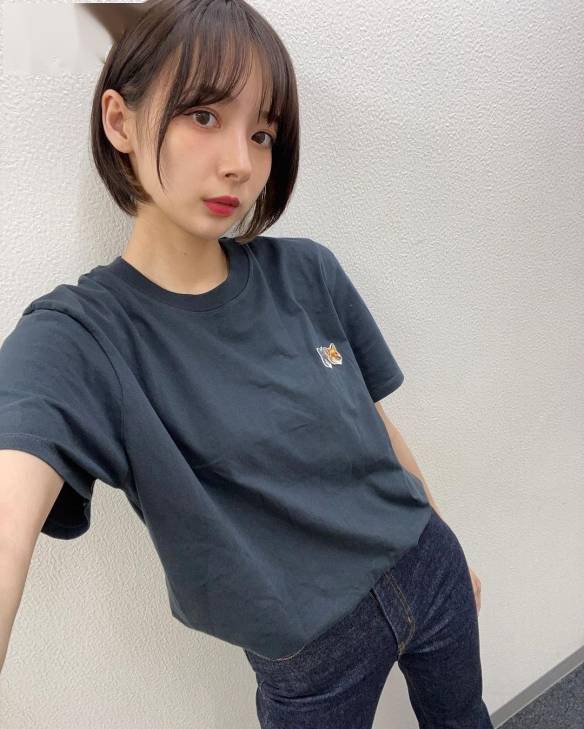 超飒爽短发蒂法日本正妹冈田纱佳美照欣赏