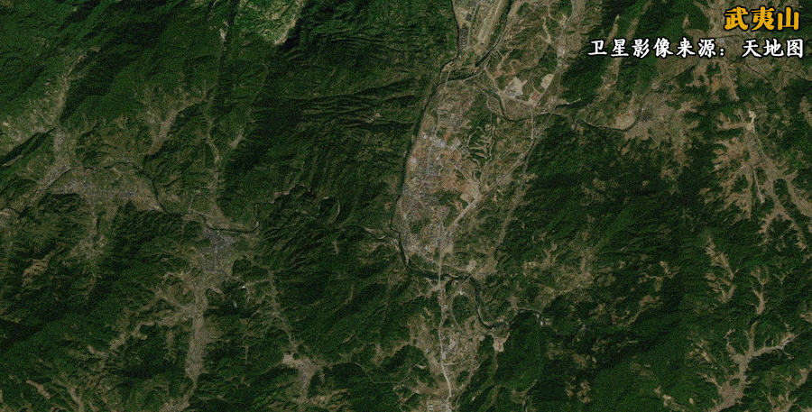 看山的卫星地图图片