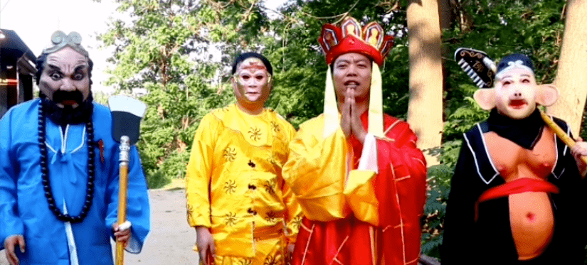 红星|乡镇干部扮演“唐僧师徒”卖桃：没想到会这么火，卖出3万多斤