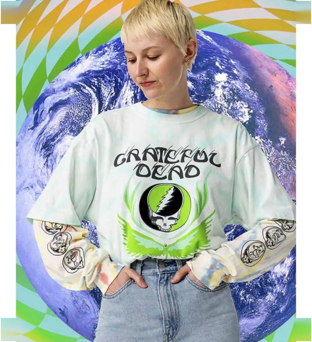 跳舞小熊回归grateful dead x levis合作发布