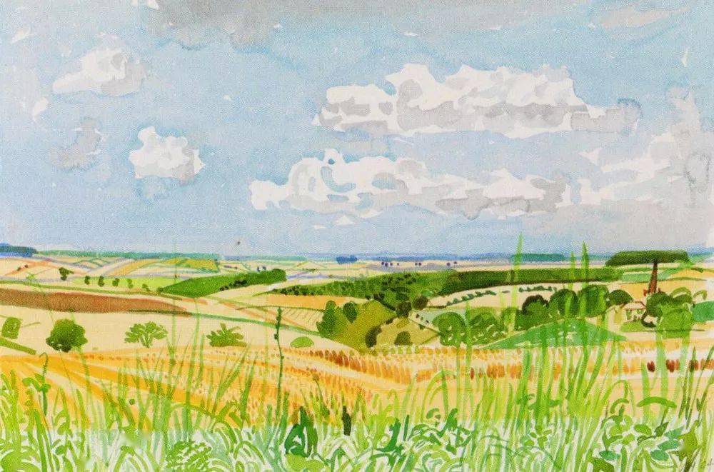 大卫霍克尼绝美风景137幅