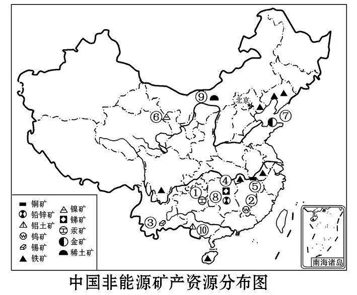 中国地图高清版大图（高中地理超清版54幅中国地图）-图21