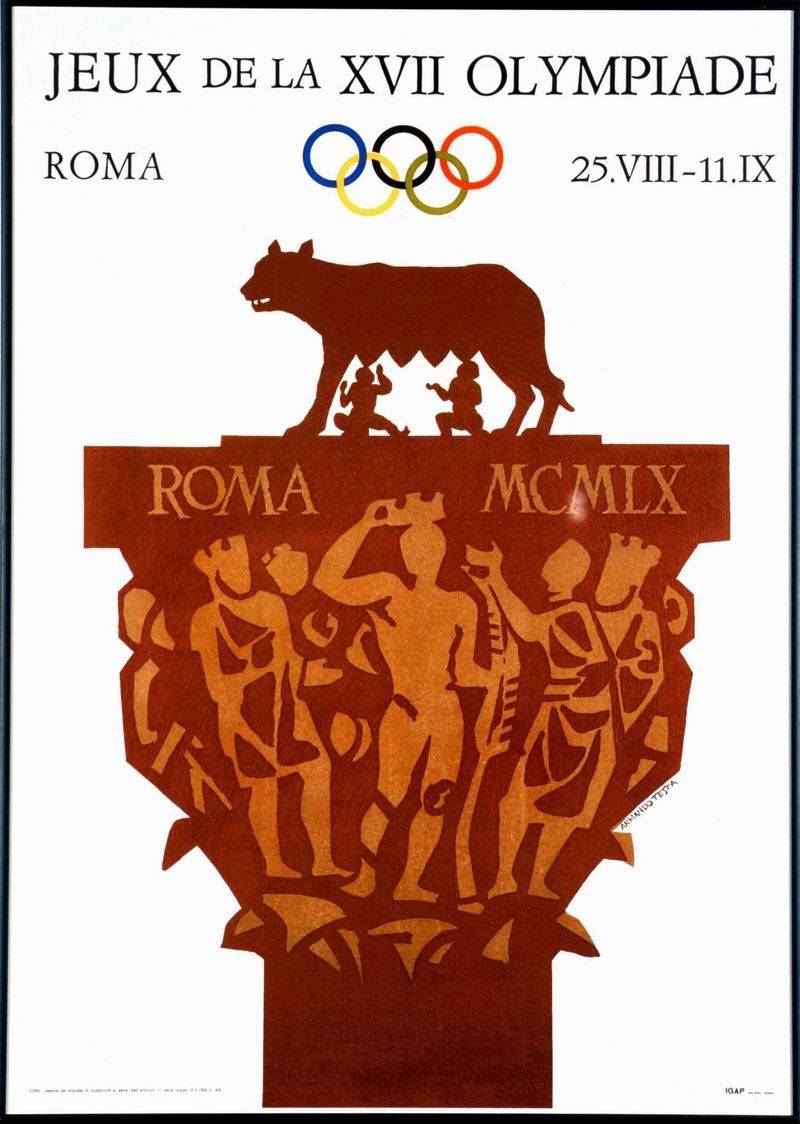 2020东京奥运回顾历届奥运会海报传承奥林匹克精神