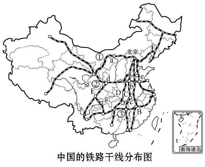 中国地图高清版大图（高中地理超清版54幅中国地图）-图33