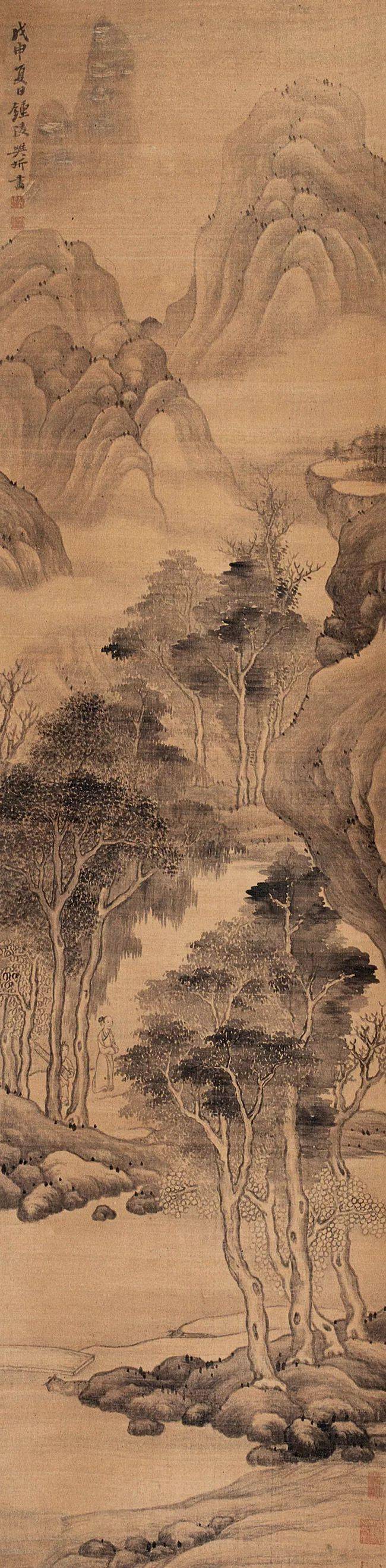 金陵八家之一樊圻国画作品