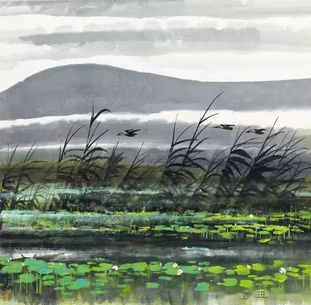 孤寂之美诗意画境林风眠经典作品赏析收藏