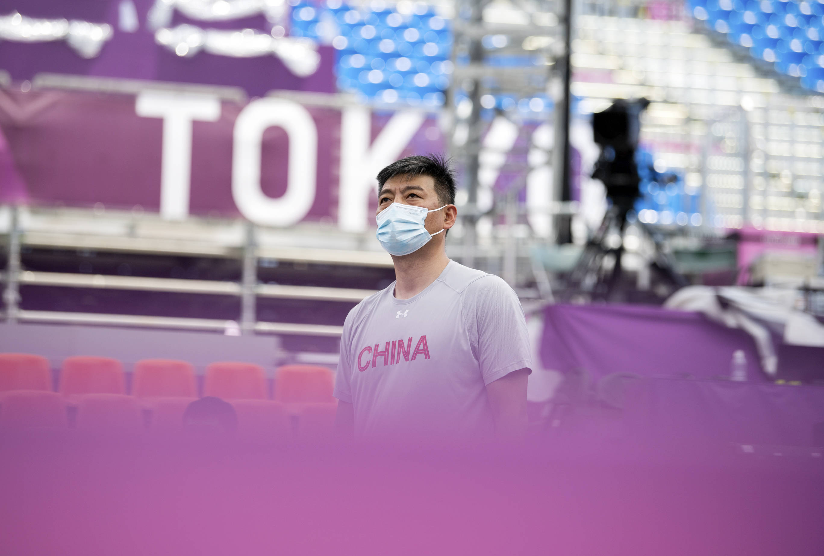 三人篮球——中国队赛前训练