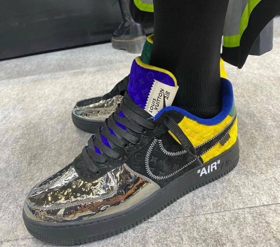 Nike|肯定抢破头！LV x Nike AF1 最新实物曝光！传闻明年发售！