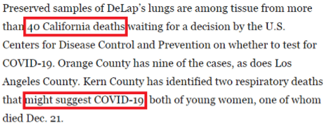 病毒|环球深观察丨溯源美国：早期病例到底有多早？