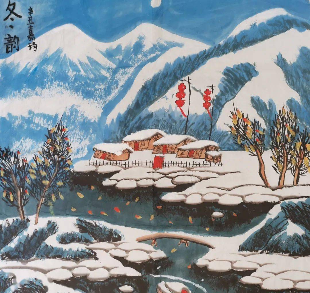 童心向党礼赞百年书画作品展播建华区