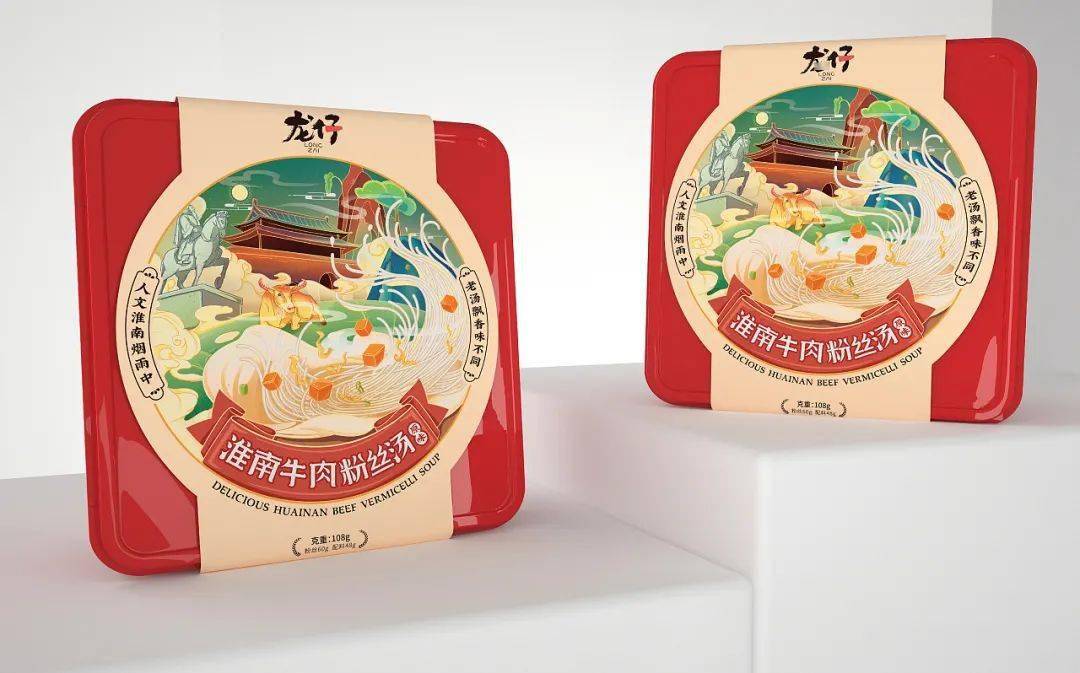 包装速食粉面包装尽显地域特色文化