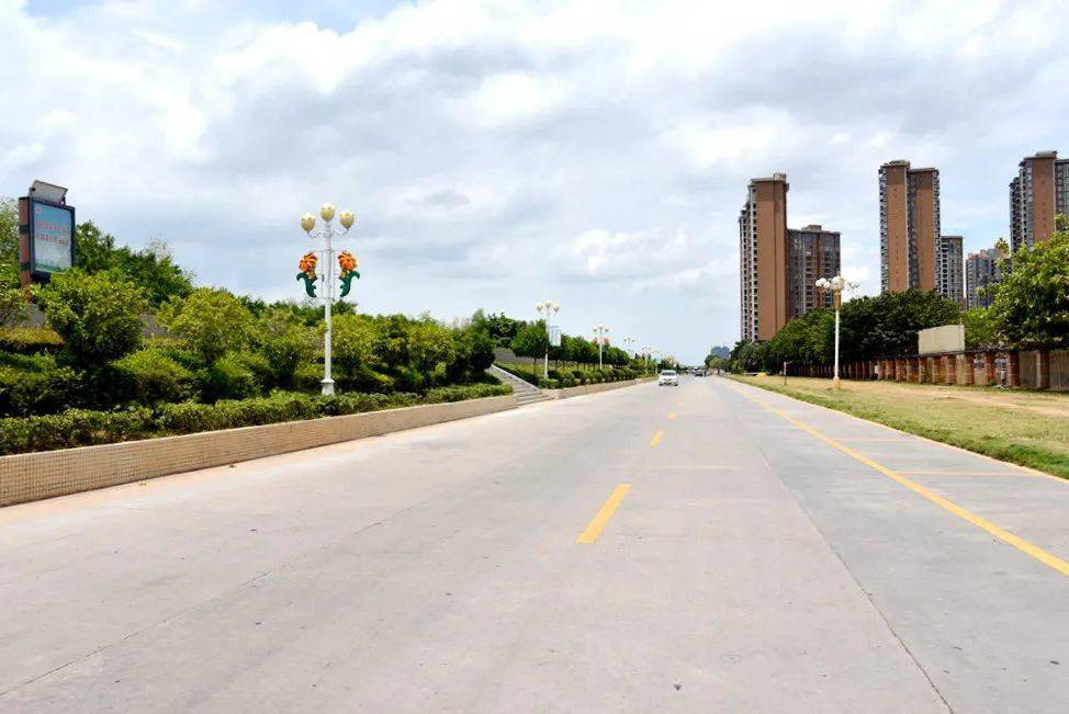 新湖路(人民路至南海大道)5 迎宾大道南(海滨大道至电白大道)4 凤凰
