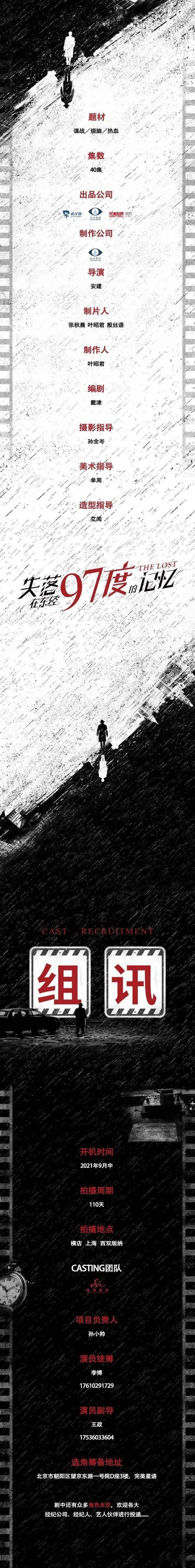 核查|今日组讯丨?网剧《盲女与少爷》、谍战剧《失落在东经97度的记忆》、网剧《医仙小凡》、电视剧《长风道远》等