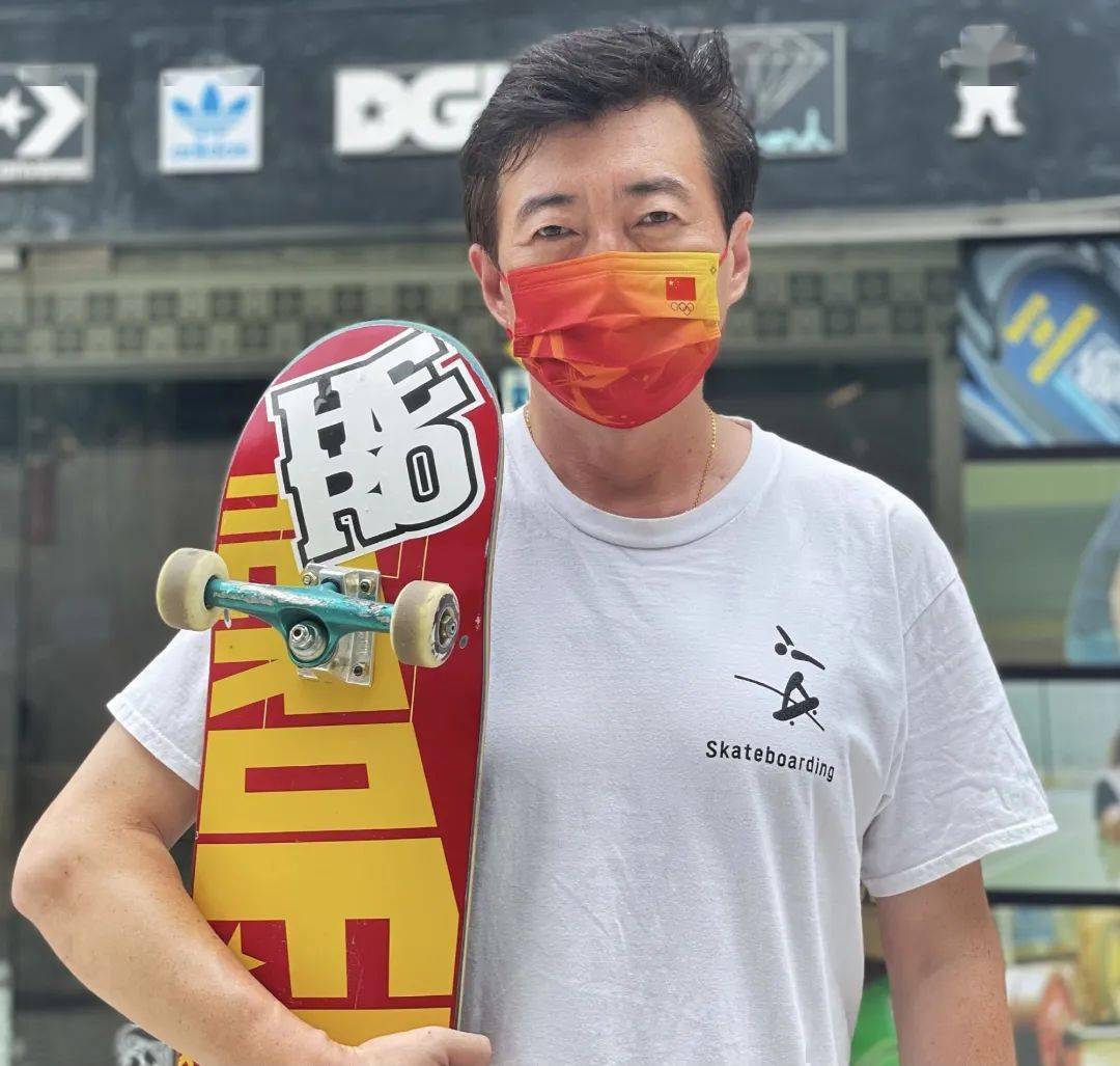 纪念田军首次执裁奥运滑板heroforce推出中国原力系列板面
