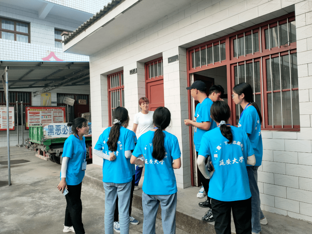 暑期社會實踐延安大學晨露下鄉支教活動寶雞二隊