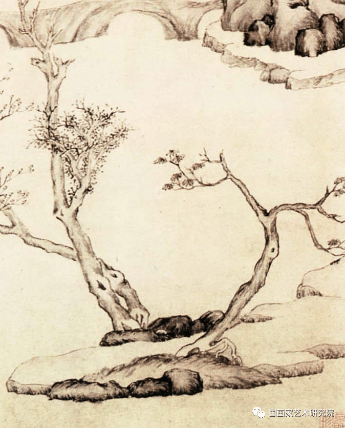 中国国画历代精品高清展明文从简郑州景物图