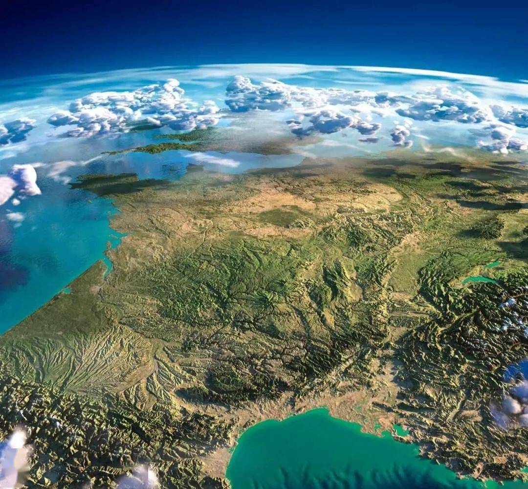 【地理素材】中国各地理分界线无水印高清地图及全球高清无水印3d地图