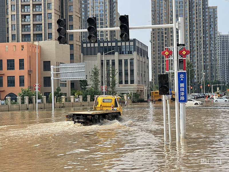 鄭州罕見暴雨五天後仍有部分區域積水難消退 是何原因？ 科技 第4張