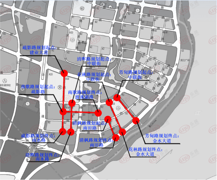 全长2.977公里,儒乐湖新城6条道路规划出炉!_大道