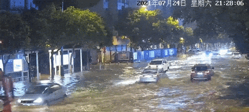 一场暴雨个旧看海半个小时后问题来了水去哪儿了