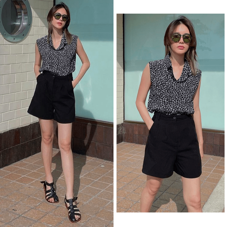 头巾|60套夏天穿衣参考！一键copy，也太适合懒人了吧！